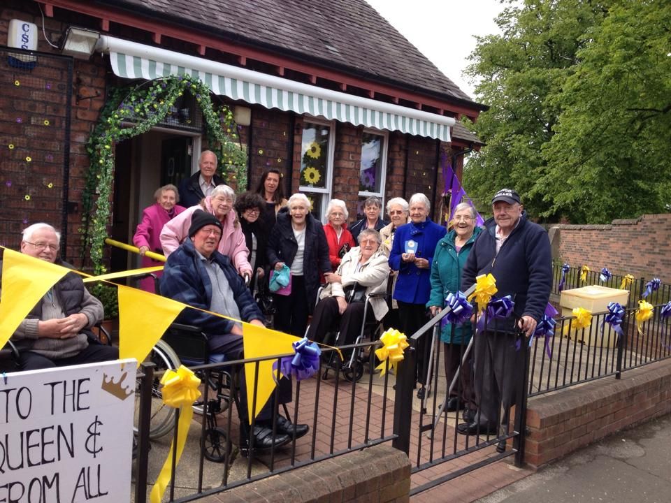 St David's Bradbury Day Centre in Edinburgh outside the centre in Newtongrange